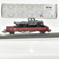 Piko 72018 Rungenwagen mit LKW der DB Ep.III, (78470)