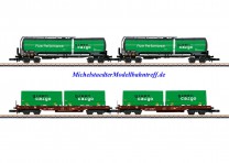 (Neu) Märklin Spur Z 82533 Güterwagen-Set "Green Cargo" Ep.VI,