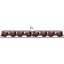 (Neu) Märklin Spur Z, 86234 Autotransport-Wagenpaar, DB Ep.IV,