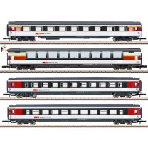 (Neu) Märklin 87663 Spur Z Wagenset "EuroCity", SBB, Ep.VI,