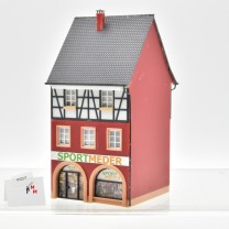 Faller 130498 Stadthaus "Sport Meder", fertig gebaut, (99317) Faller 130498 Stadthaus "Sport Meder", fertig gebaut, (99317)