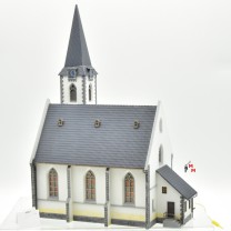 Faller 130490 Stadtkirche mit Spitzturmhaube, mit Beleuchtung, fertig gebaut, (99411) Faller 130490 Stadtkirche mit Spitzturmhaube, mit Beleuchtung, fertig gebaut, (99411)