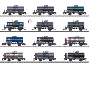 (Neu) Märklin 00719  Display "Kesselwagen",DB, Ep.III,