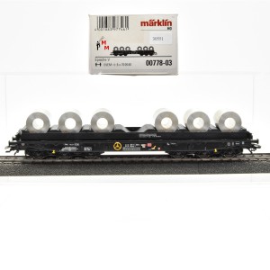 Märklin 00778-03 Schwerlastwagen Ladegut: 6 Stahlcoils, (30551)