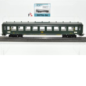 Märklin 00796-06 Schnellzugwagen 2. Kl. der SNCB, "Tin Plate", (30504)