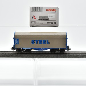 Märklin 00799-13 Drehgestellwagen  für Walzstahl-Coils der ÖBB, Wagen aus Display, (30502)