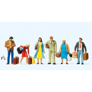 (Neu) Preiser 10114 Wartende Reisende,