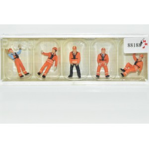 Preiser 10245 Rangierpersonal der DB, (88145)