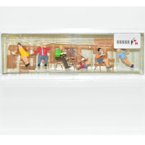 Preiser 10282 Familie Krause in der Gartenwirtschaft, (88888)