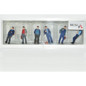 Preiser 10350 Industrie- und Hafenarbeiter, (88154)