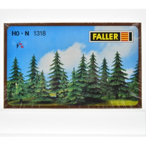 Faller 1318 Bausatz 8 Tannen H0/N, (70156)
