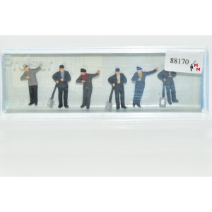 Preiser 14014 Dampflokpersonal, (88170)