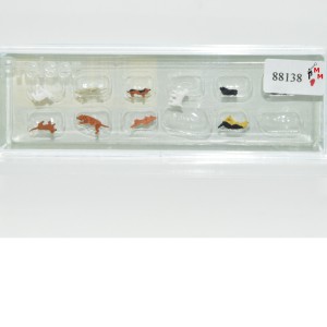 Preiser 14165 Hunde und Katzen, (88138)