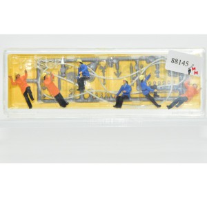 Preiser 14200 Feuerwehrmänner im Löscheinsatz, (88145)