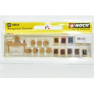 Noch 14818 Biergarten-Zubehör, (88147)
