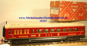 Märklin 4008.4 Speisewagen, Schürzenwagen, (10324)