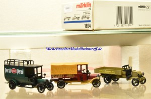 Märklin 1894 "3 Oldtimer-Lieferwagen", (10481)