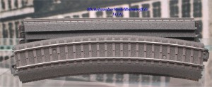 Märklin 24224 Geb. Gleis R2, 24,3°, Weichenausgleich, (14391)