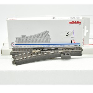 Märklin 24611ADS Weiche links, mit Antrieb/Decoder & Bel. (99007)