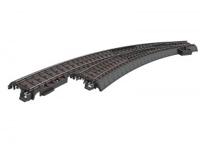 (Neu) Märklin 24771 Schlanke Bogenweiche links,