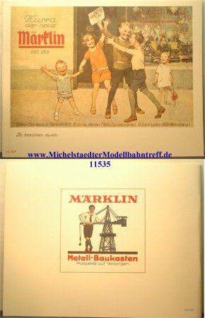 Märklin 1927R Replika Katalog 1927, (11535)