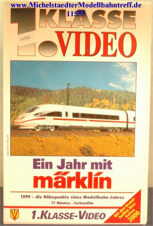 Märklin 9009 "Ein Jahr mit Märklin 1999",VHS, (11555)