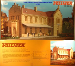 (Neu) Vollmer 3508 Bausatz Bahnhof "Bad Wimpfen", (10380)