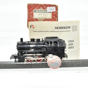 Märklin 3000.2 (CM 800) Dampflok BR 89 DB, mit Prüfsiegel, (12942)