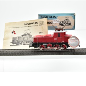 Märklin 3001.1 E-Lok BR E63, DB, mit Prüfsiegel, (30142)