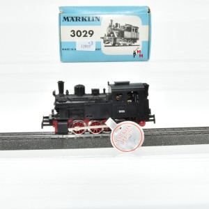 Märklin 3029.3 Dampflok, dreiachsige Tenderlokomotive, mit Prüfsiegel, (12937)