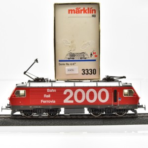 Märklin 3330.1 E-Lok Baureihe Re 4/4 IV der SBB, digital Dec. 60760 (30476)
