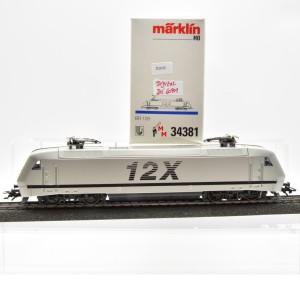 Märklin 34381.001 E-Lok BR 128 "12 X", digital mit Dec. 60901, (30395)