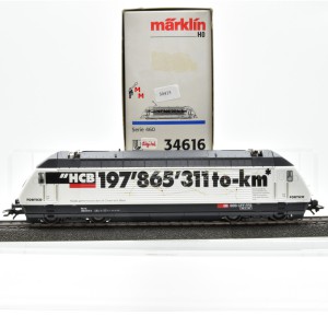 Märklin 34616 E-Lok Serie 460 SBB, "HCB 197’865’311 to-km", digital mit Dec. 6090, (30415)
