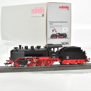 Märklin 36244 Dampflok BR 24 DB, Ep.III, mit Rauchsatz, (78413)