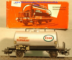 Märklin 4524.3 Kesselwagen der SJ "Mycket Eldfarligt", (9434)