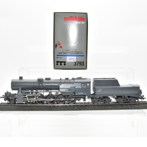 Märklin 3793 Dampflok Baureihe 52 der DRG, in grauer Farbgebung, (30037)