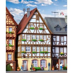 (Neu) Kibri 38903 H0 Fachwerkhaus am Markt "Miltenberg",