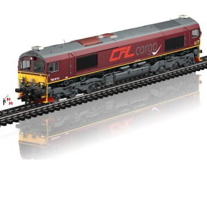 (Neu) Märklin 39066 Diesellokomotive Class 66, CFL Cargo, Ep.VI,