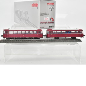 Märklin 39978 Schienenbus VT 98.9 mit Steuerwagen, DB, Ep.III, (50002)
