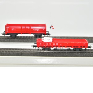 Roco 41212.001 Güterwagen 2x "Cargo", ohne OVP, (99405)