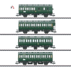 (Neu) Märklin 42046 Abteilwagen-Set, DB, Ep. III,