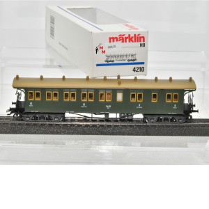 Märklin 4210 Schnellzugwagen 3.Kl. der K.W.St.E.B., (99410)