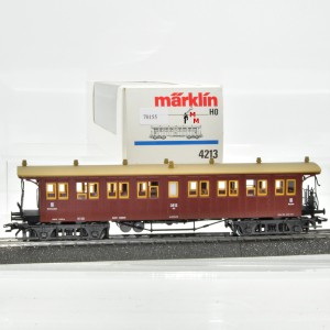 Märklin 4213 Schnellzugwagen 3.Kl. der K.W.St.E.B., (70129)