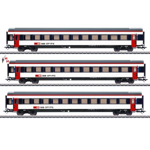 (Neu) Märklin 42153 Schnellzugwagen-Set SBB, Ep. VI,