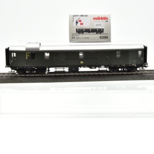 Märklin 42260 Gepäckwagen, (Hechtwagen), DB, mit Innenbeleuchtung, (66770