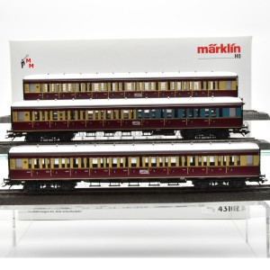 Märklin 43108 Nahverkehrswagen-Set "Ruhr-Schnellverkehr", (30121)