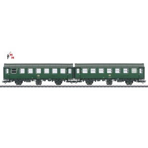 (Neu) Märklin 43186 Umbauwagen-Paar 2 x 2.Klasse DB, Ep.III,