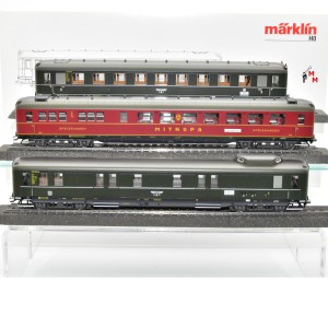 Märklin 43258 Schnellzugwagen-Set Berlin - Hamburg, (30130)
