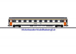(Neu) Märklin 43281 Eurofima Abteilwagen 1.Kl., SNCF, Ep. IV,