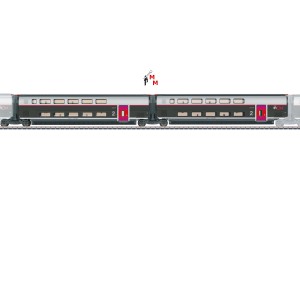 (Neu) Märklin 43438 Ergänzungsset 2 TGV INOUI, Ep. VI,
